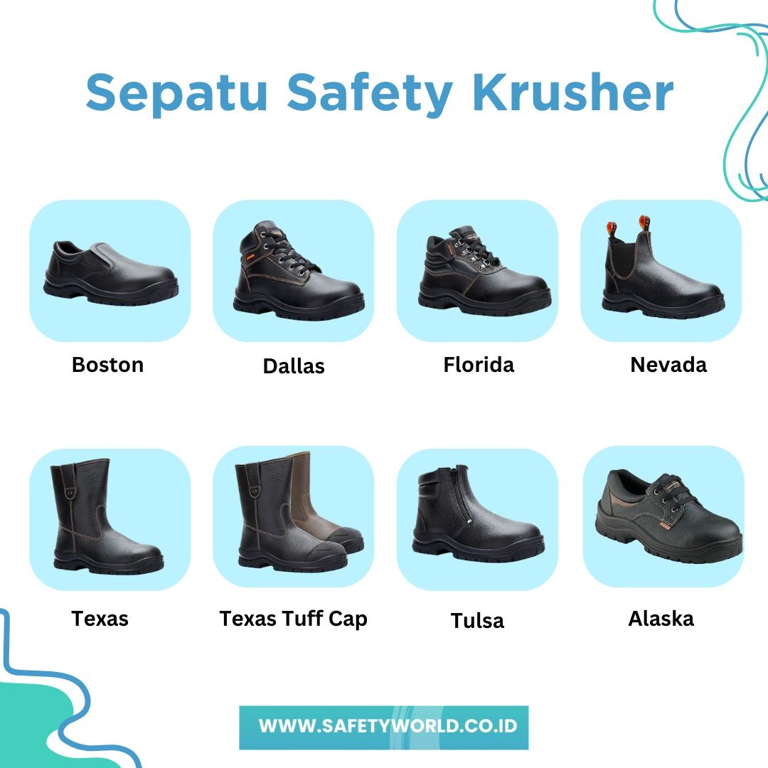 Sepatu Safety Krusher Varian